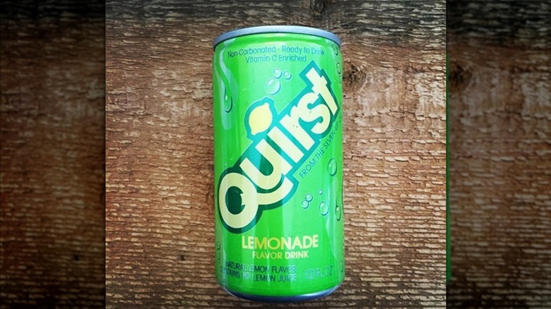 can of discontinued Quirst soda