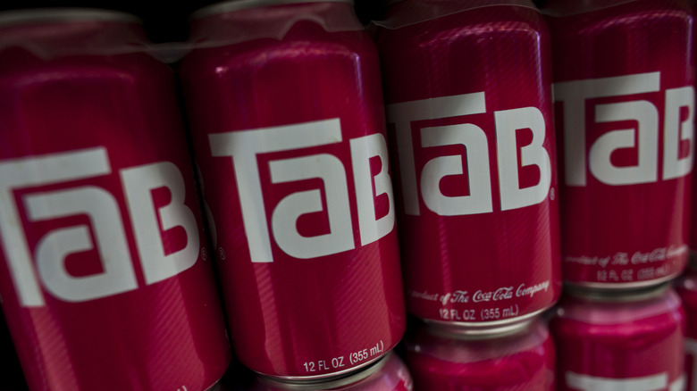 cans of Tab cola