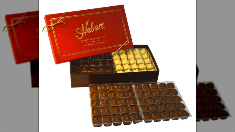 Gourmet chocolates gift set with assorted candies.