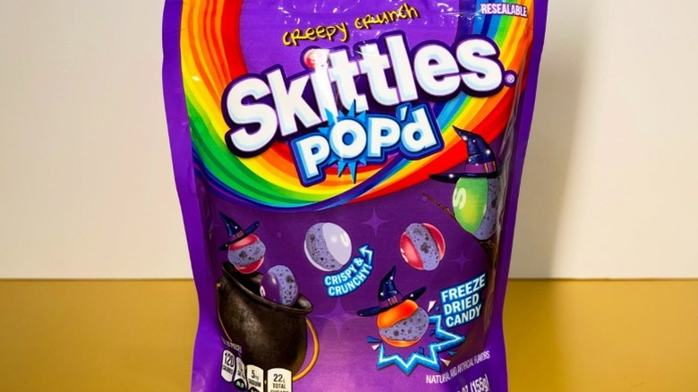 Skittles Pop'd bag