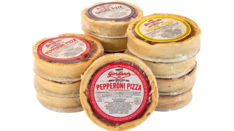Giordanos deep dish pizzas from Costco