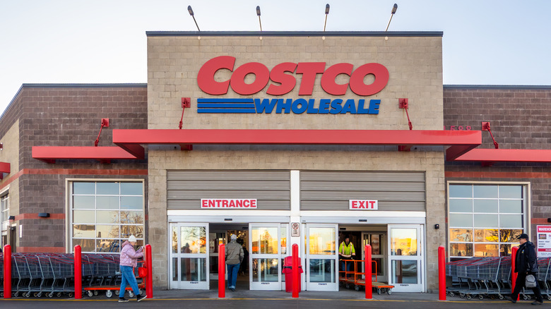 exterior of Costco Wholesale warehouse