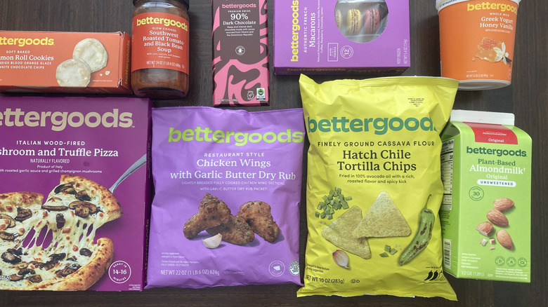 array of bettergoods items from Walmart