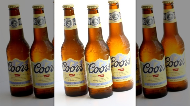 bottles of Coors beer