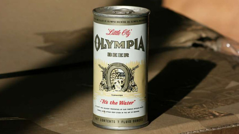 can of classic Olympia beer