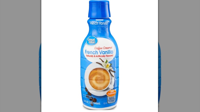 Great Value liquid coffee creamer