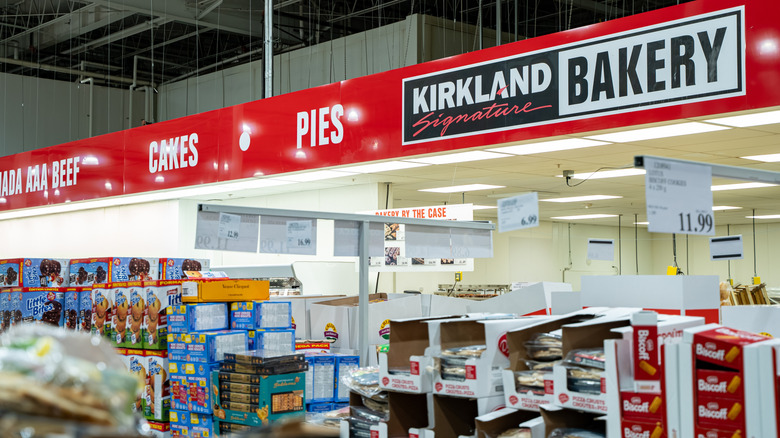 Costco's bakery section