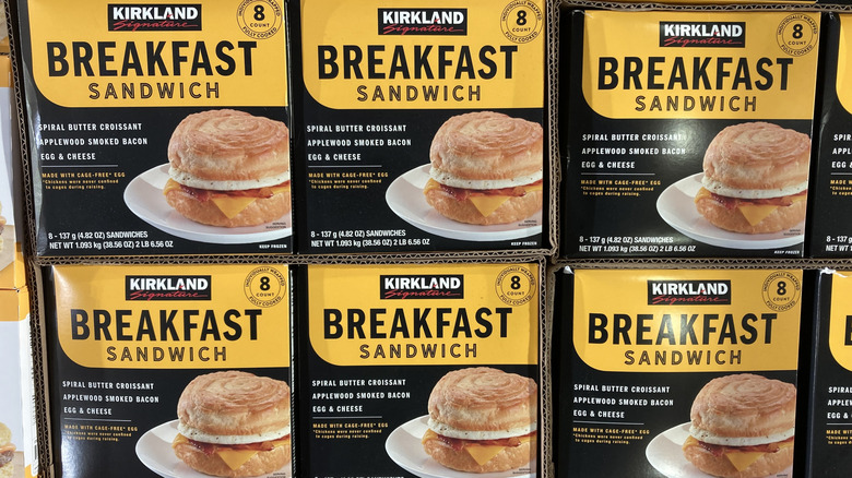 Kirkland breakfast sandwich boxes