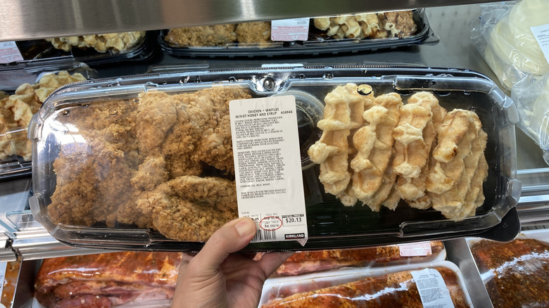 Costco deli chicken and waffles