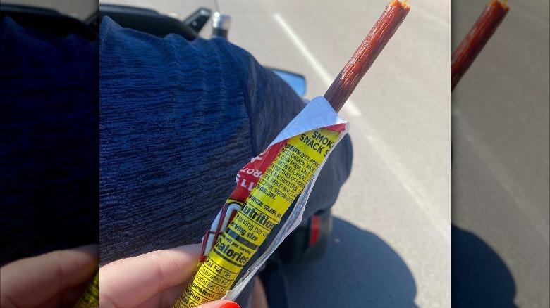   Slim Jim Fleischstäbchen-Snack