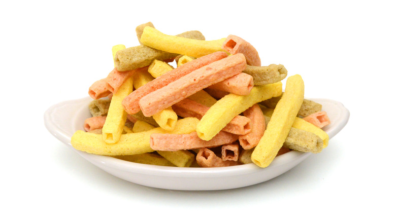   Chips di cannucce vegetariane