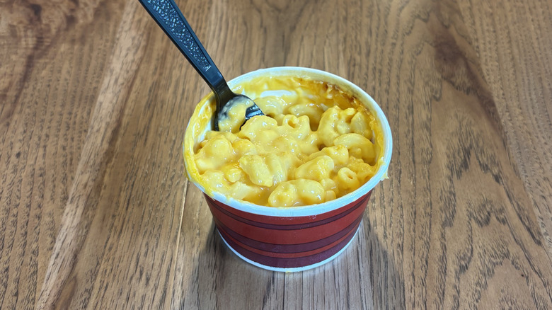 cup of macaroni and cheese