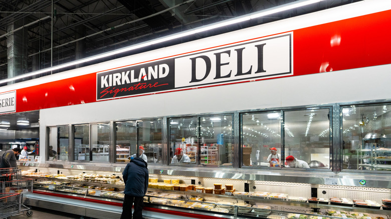 Kirkland Signature Deli section at Costco