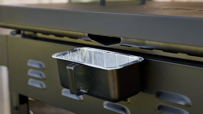 A closeup of a grease cup liner