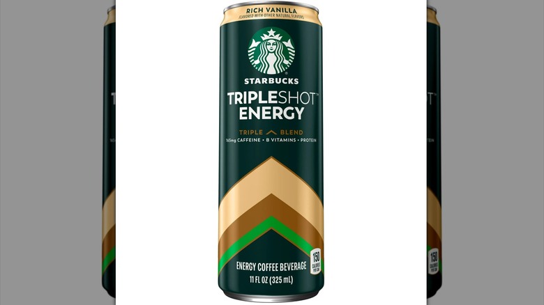 can of Starbucks Vanilla Espresso Tripleshot