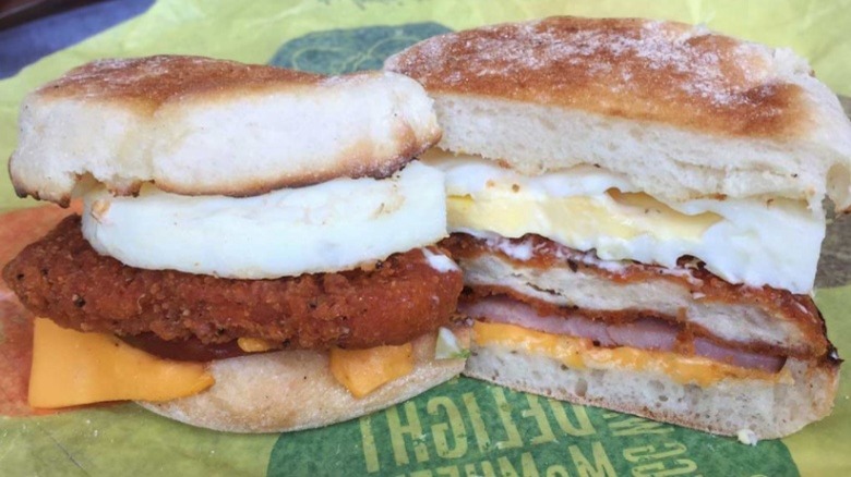 The Chicken Cordon Bleu McMuffin