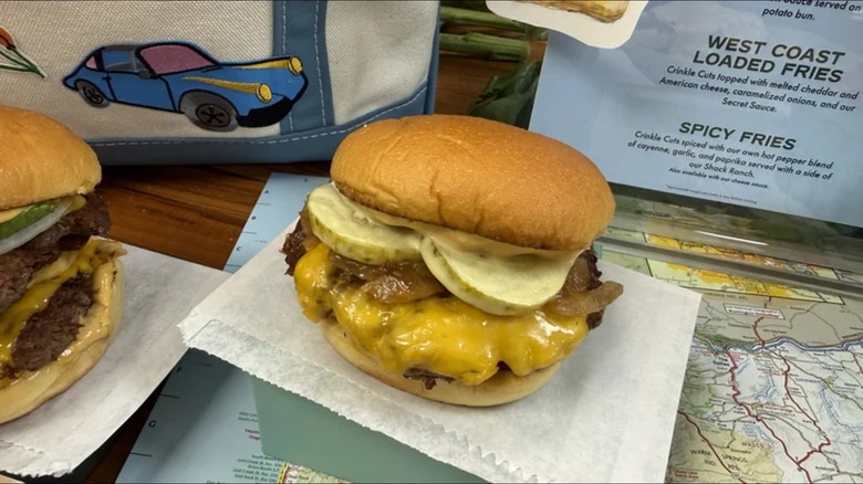 Shake Shack West Coast burger