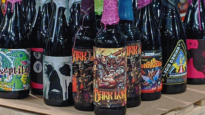 various Dark Lord and variant bottles