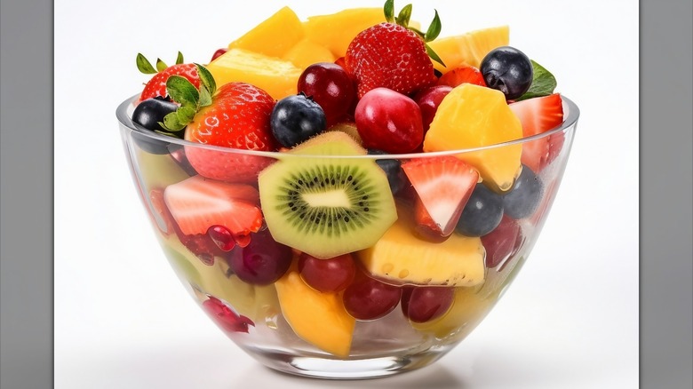 bowl of fruit salad