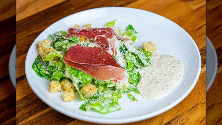Mayfair salad inspiration on a plate