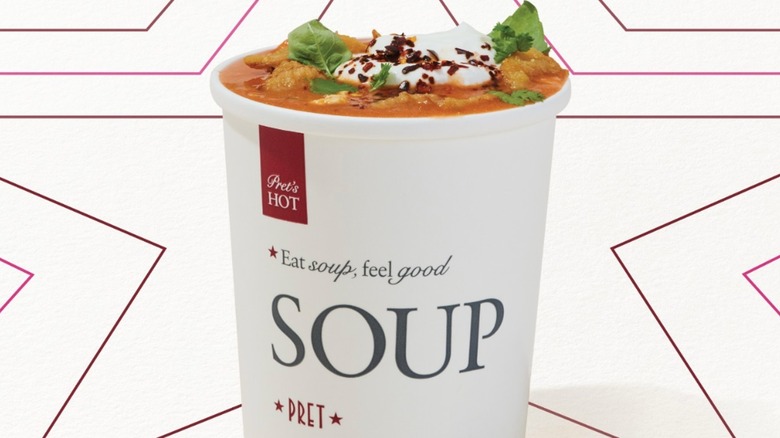 Pret Moroccan Lentil Soup in a cup
