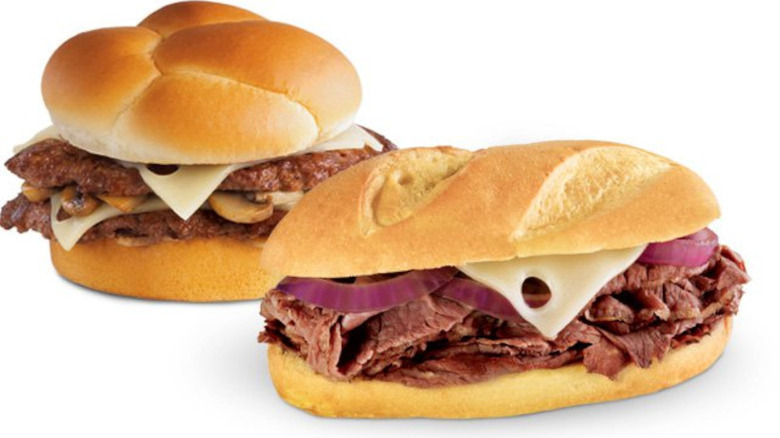 Culver's haved Prime Rib Sandwich and Prime Rib and Mushroom Melt