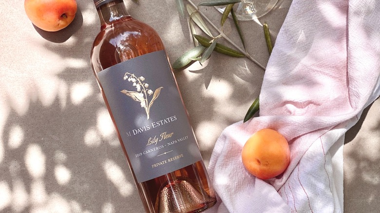 Bottle of Davis Estates Lily Fleur Rose