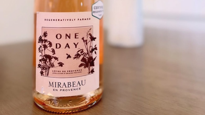 Bottle of Maison Mirabeau One Day Rosé