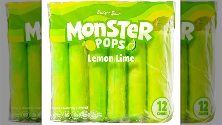 Monster Pops Lemon Lime