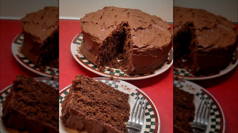 chocolate potato cake