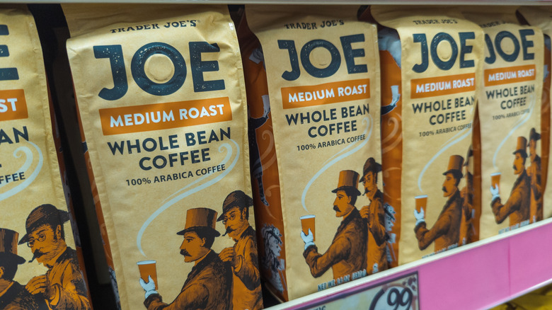 Trader Joe's branded coffee beans