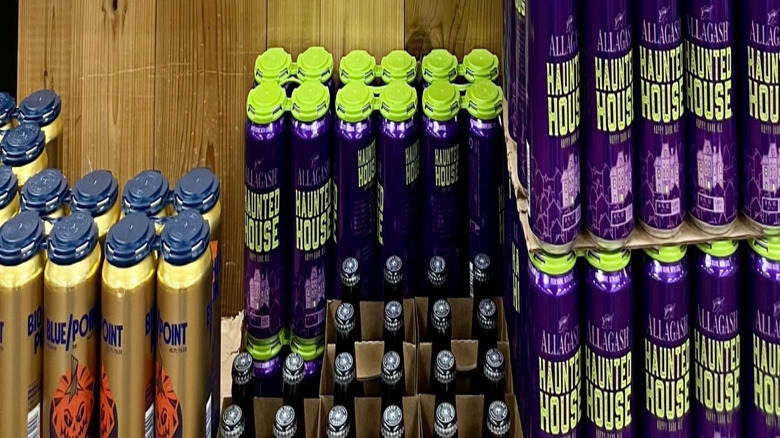 Trader Joe's beers on display