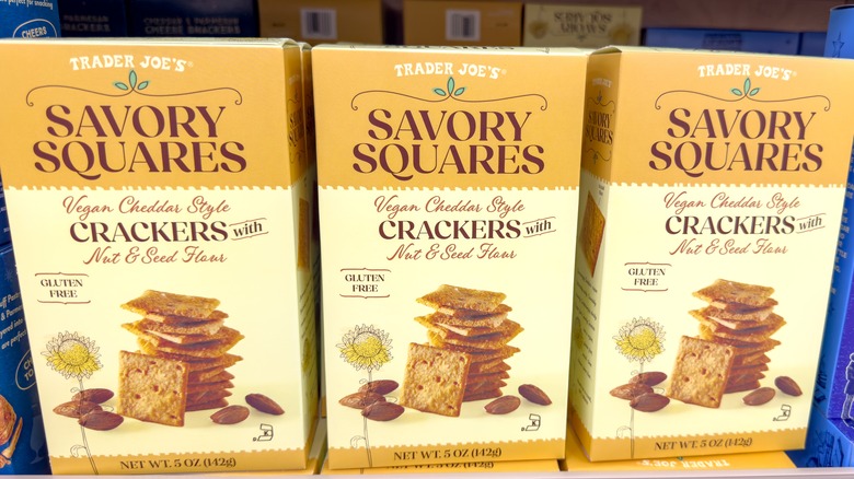 Trader Joe's vegan crackers