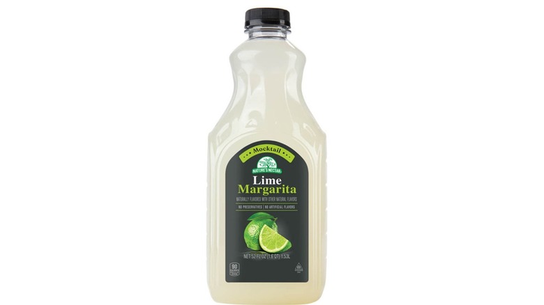 bottle of Natures Nectar mocktail mixer