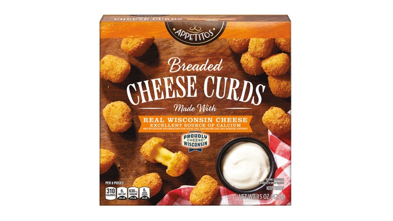 box of Appetitos Breaded Cheese Curds