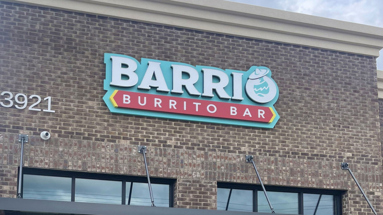 Barrio Burrito Bar building exterior