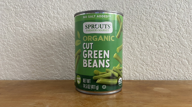 Sprouts Organic Cut Green Beans can