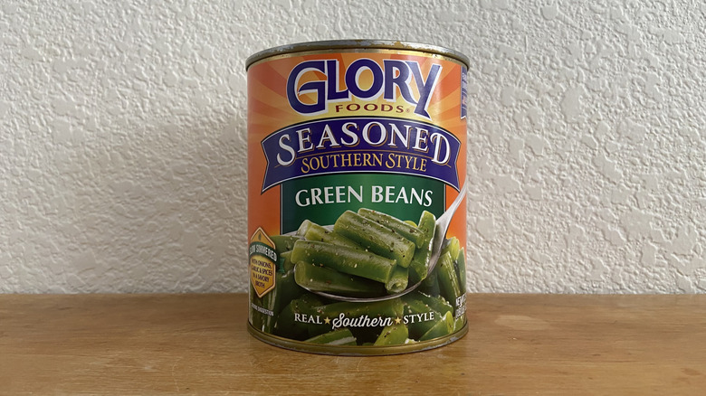 Glory Foods Seasoned Southern Style Green Beans can