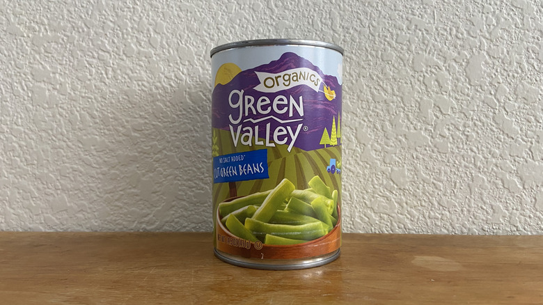 Green Valley Organics Cut Green Beans can