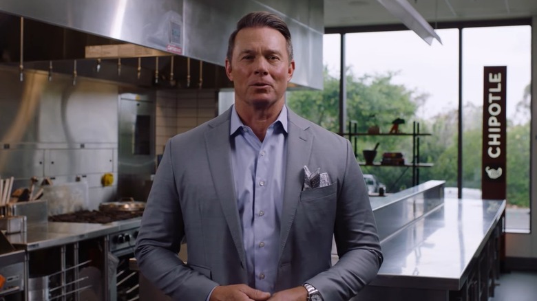 Screenshot of Chipotle CEO, Scott Boatwright on Business Roundtable on YouTube