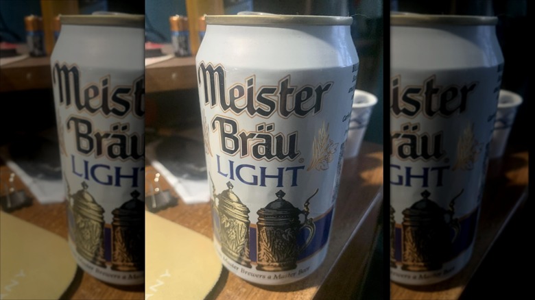 Can of Meister Bräu Lite