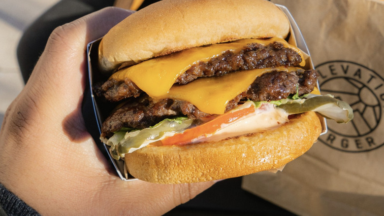 Elevation Burger burger