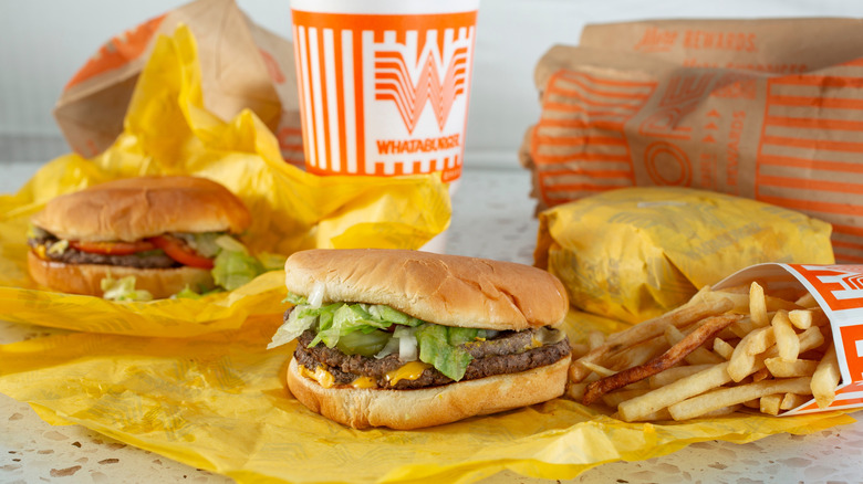 Whataburger combo meal