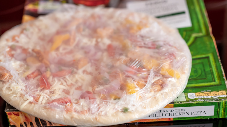 Frozen pizza