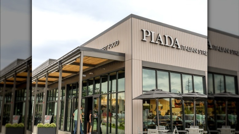 a Piada Italian Street Food restaurant