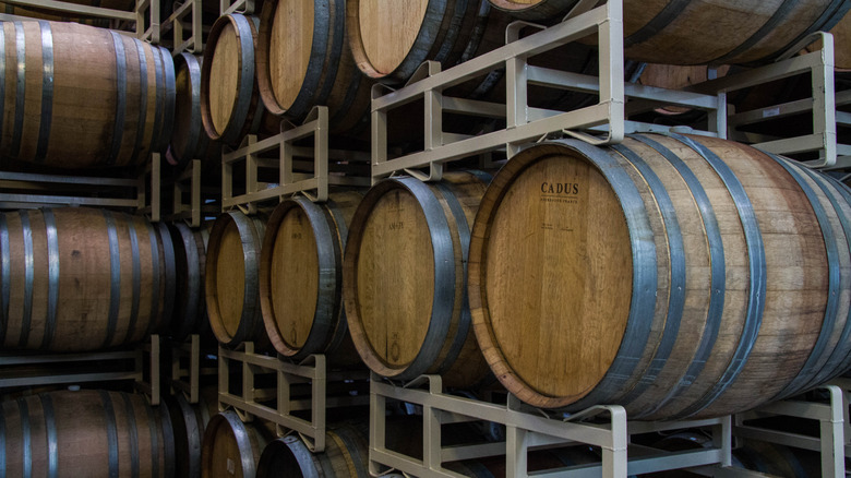 Barrels of beer