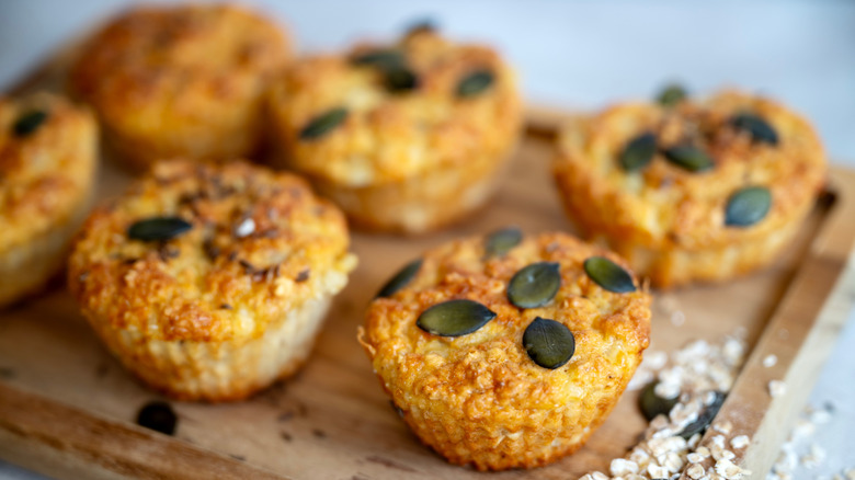 Cottage cheese muffins