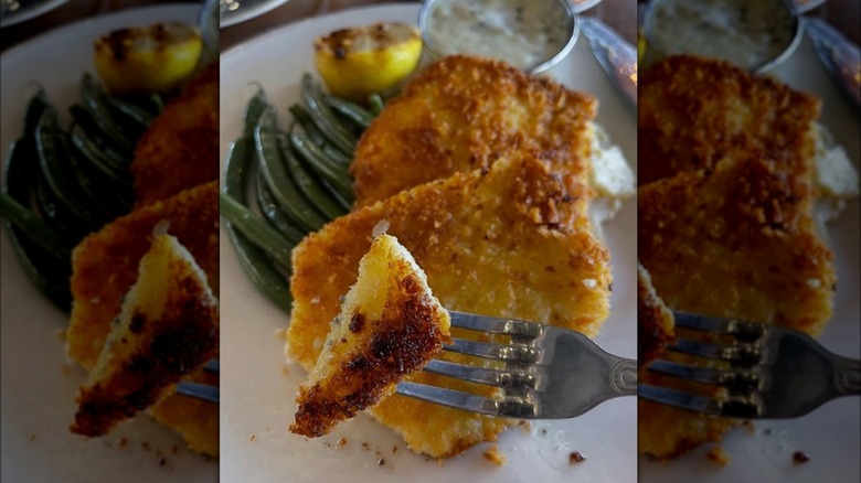 Fish filet from Bluewater Grill