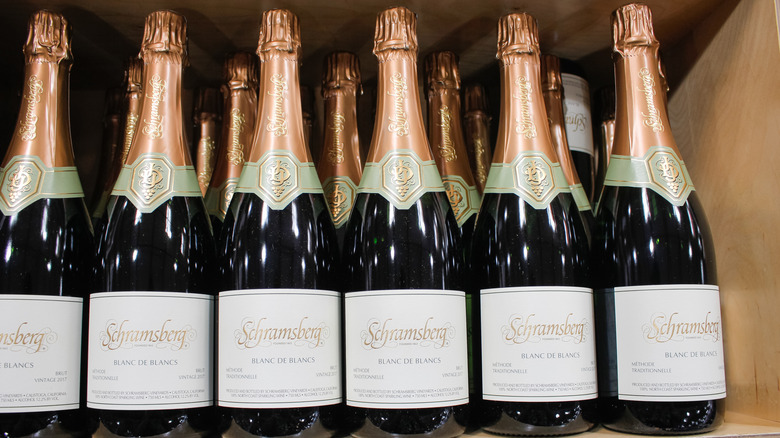 Bottles of Schramsberg Blanc de Blancs