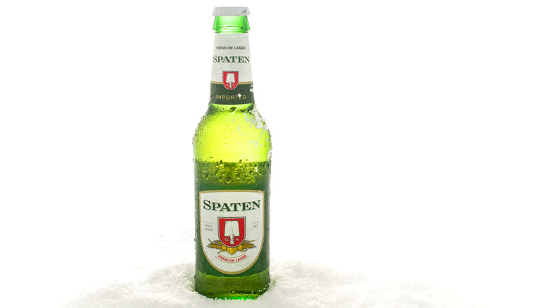 Bottle of Spaten Premium Lager